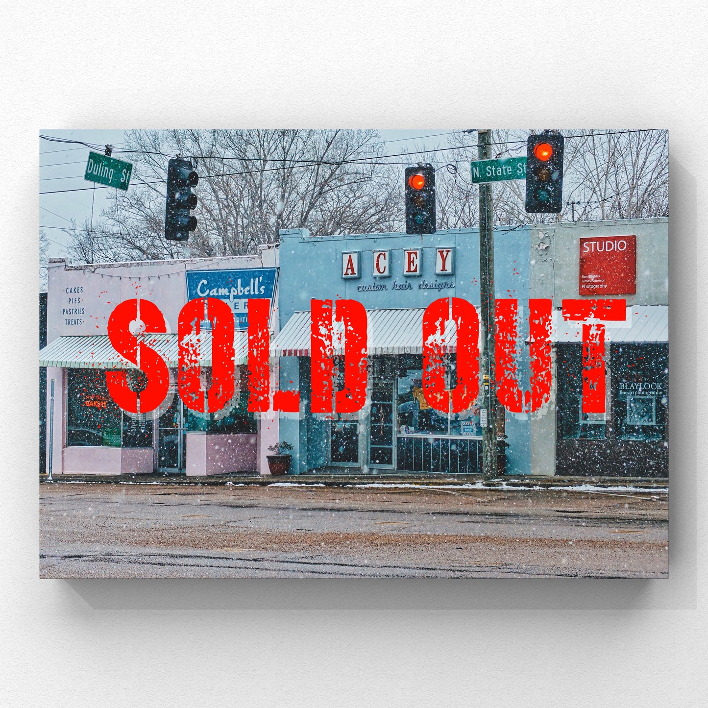 Snowy Fondren Print (11x14)
