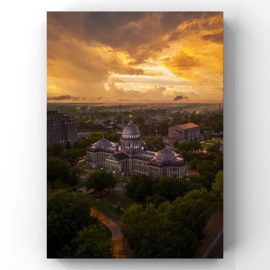 Sunset / New Capitol Print